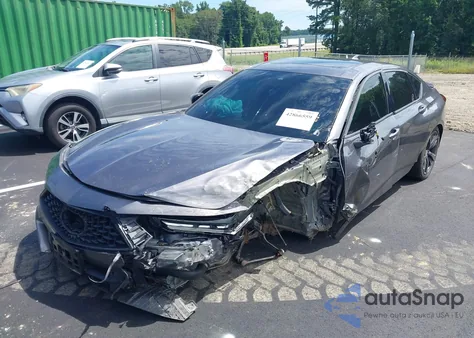 2022 Acura Tlx A-Spec Package from USA, damaged, VIN 19UUB5F50NA000644